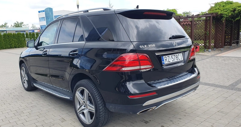 Mercedes-Benz GLE cena 109999 przebieg: 149000, rok produkcji 2017 z Rzeszów małe 379